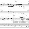 Pat martino jazz guitar lick with tabs