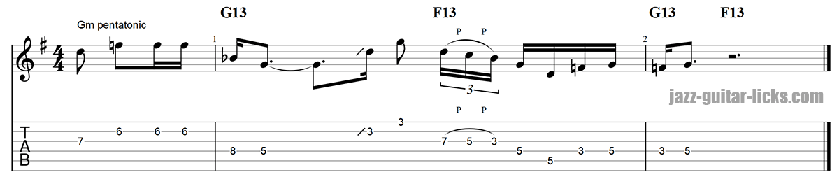 Pat martino lick 3