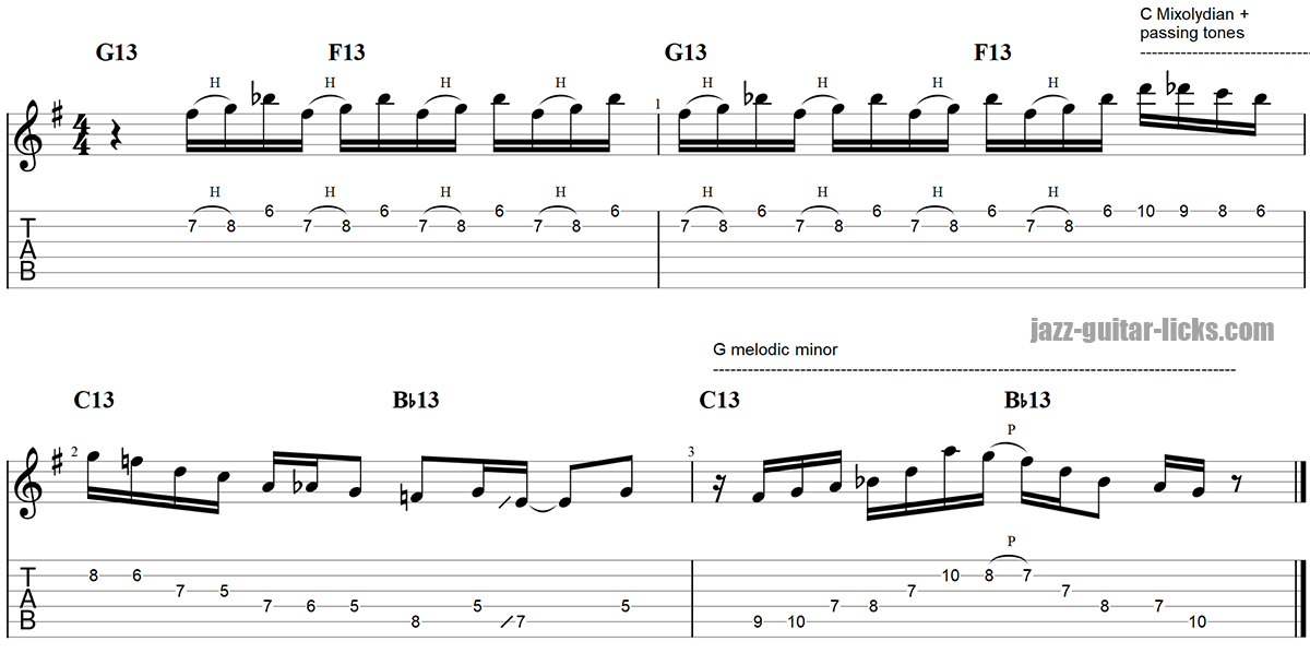 Pat martino lick 8