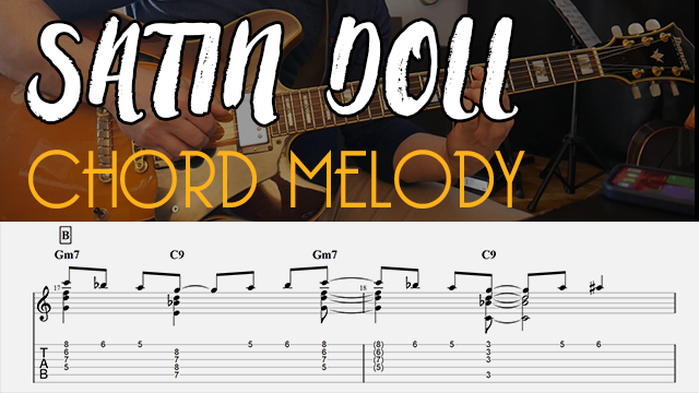 Satin Doll - Chord Melody Arrangement For Jazz Guitar