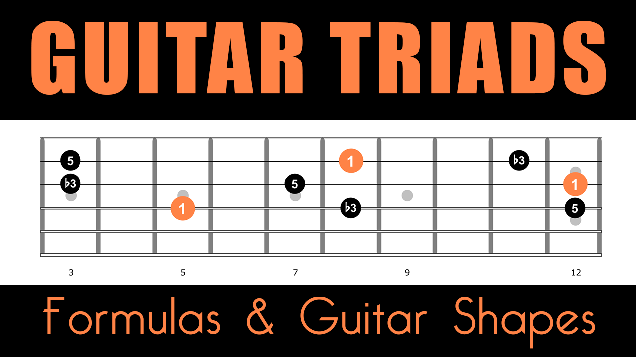 Guitar Triads - PDF and Video Tutorial