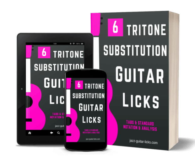 Jazz Guitar Licks and Transcriptions With Tabs