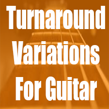 Turnarounds for guitar
