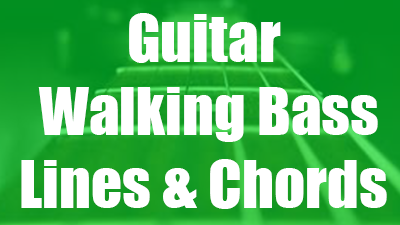 Walking bass guitar lessons