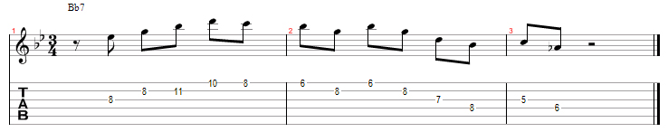 Wes montgomery dominant licks 10 