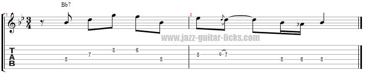 Wes montgomery dominant licks 5 page 