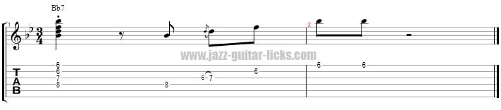 Wes montgomery dominant licks 7