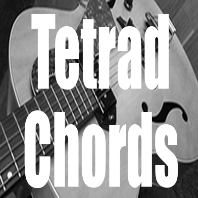 48 Guitar Tetrad Chord Diagrams