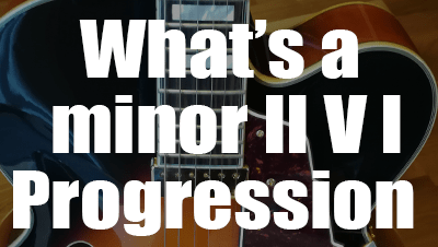 What is a minor ii v i progression min