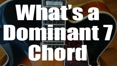 What s a dominant 7 chord