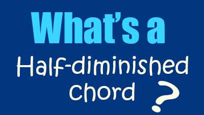 What is a half diminished chord